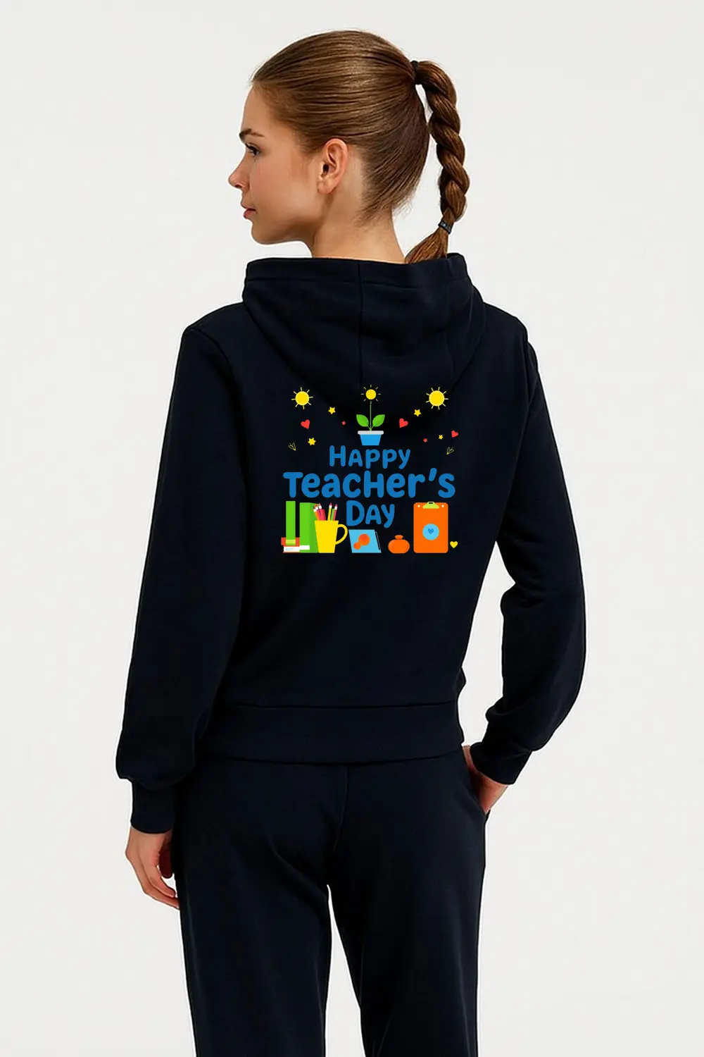 Chalk Wisdom And Heart Hoodie