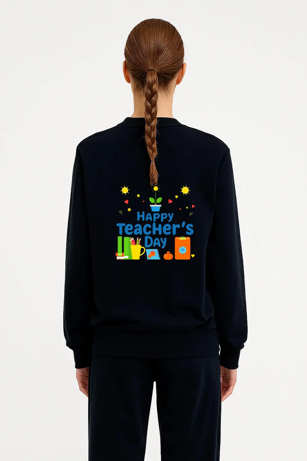 Chalk Wisdom And Heart Sweatshirt